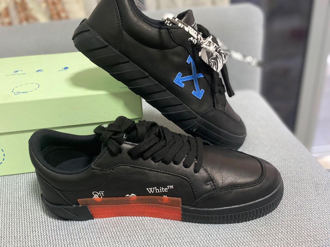 Off white Low vulcanized leather sneaker