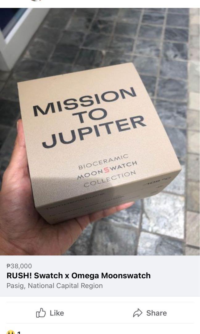 Omega Moonswatch (Category: Everything Else Others) located in Pasig City. Submitted by giannadj (Listing ID 1172051143, Image 1). Description: From USA Original Pre Order Arrival July 15. Limited Stocks only.