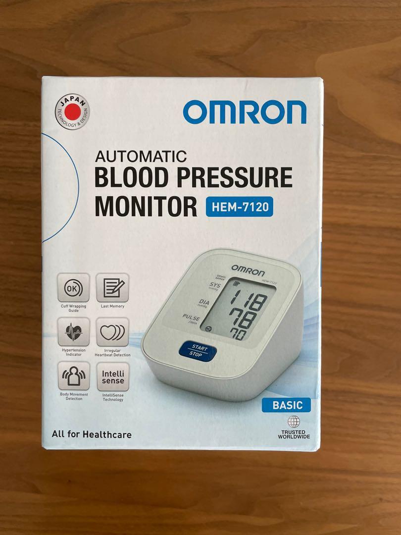 OMRON BP MONITOR, Health & Nutrition, Health Monitors & Weighing Scales