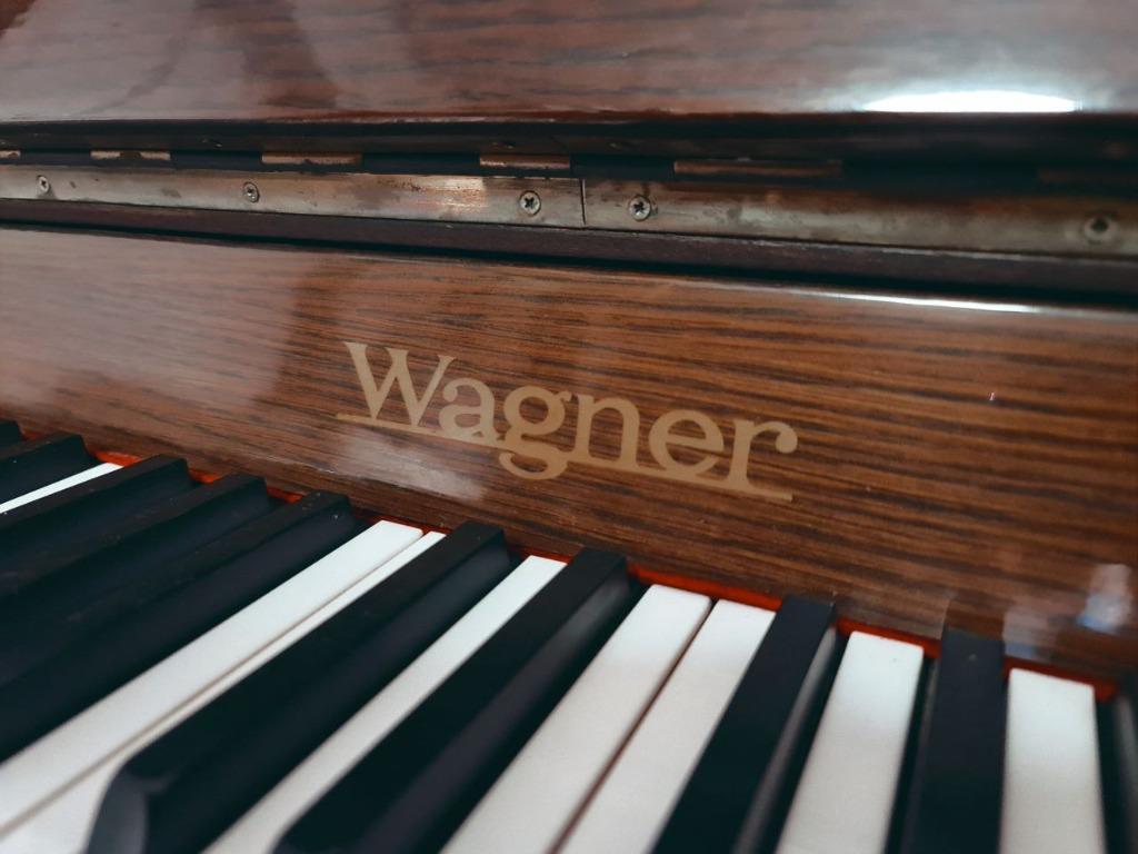 Original antique Wagner upright piano, Hobbies & Toys, Music & Media