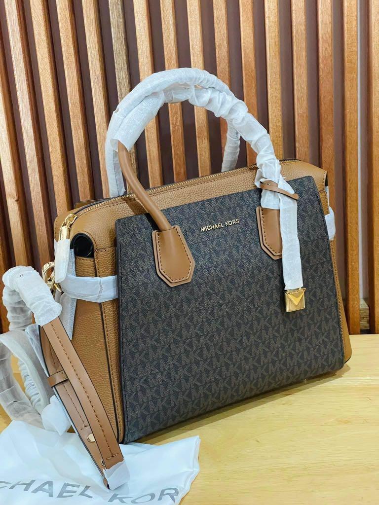 Mercer belted outlet satchel