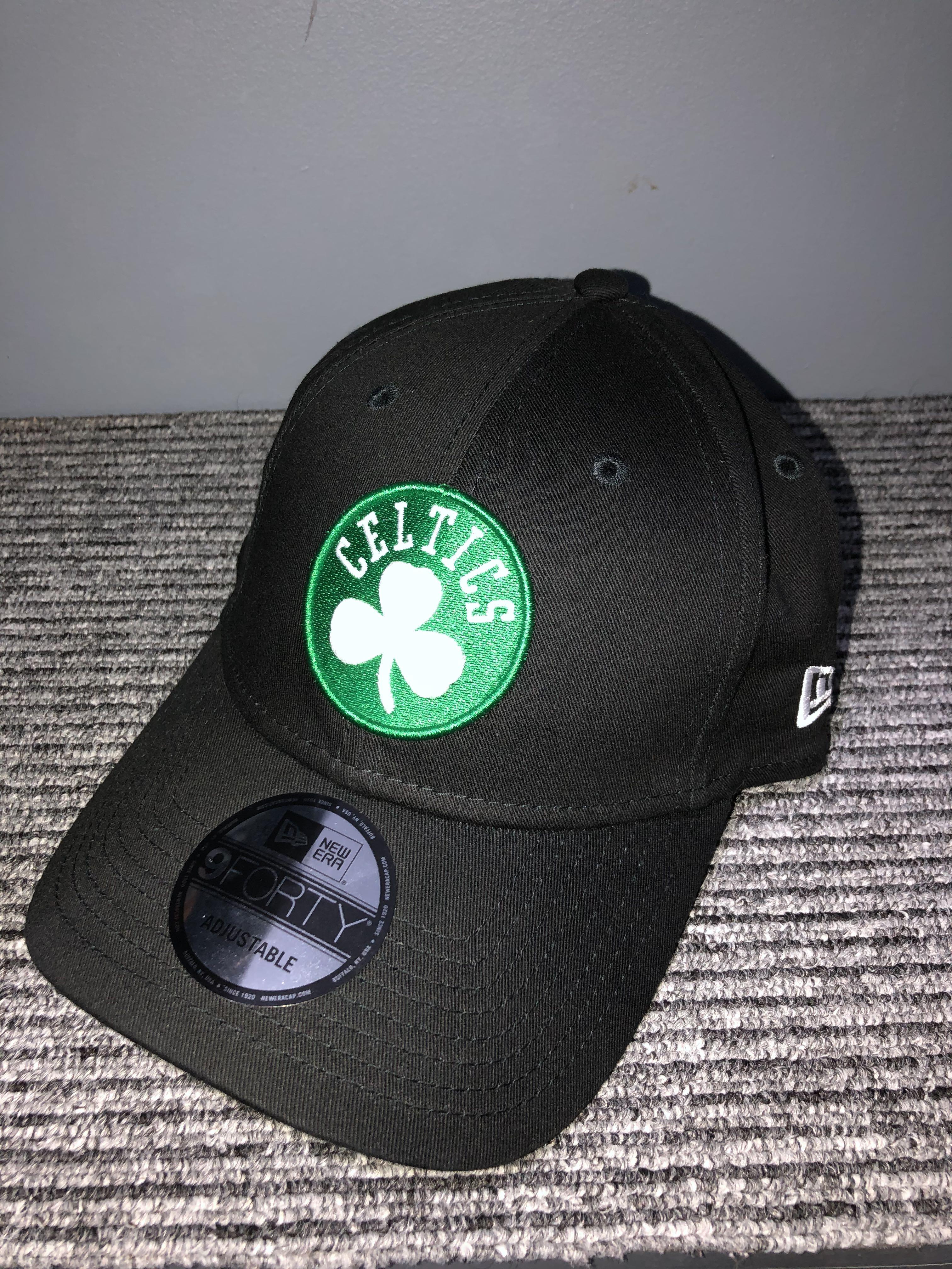 Black Base A-Frame Celtics Cap by New Era