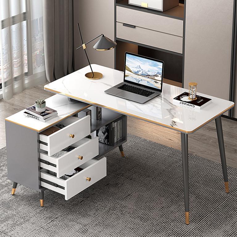 Paint Coating TOP Study Table ,With Side Cabinet,Compute Table ...