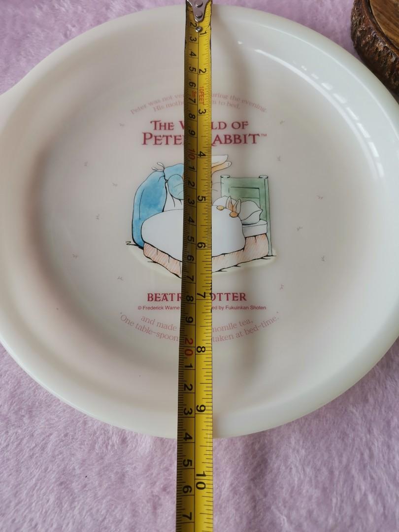 Peter Rabbit Plastic Plates, Furniture & Home Living, Kitchenware ...