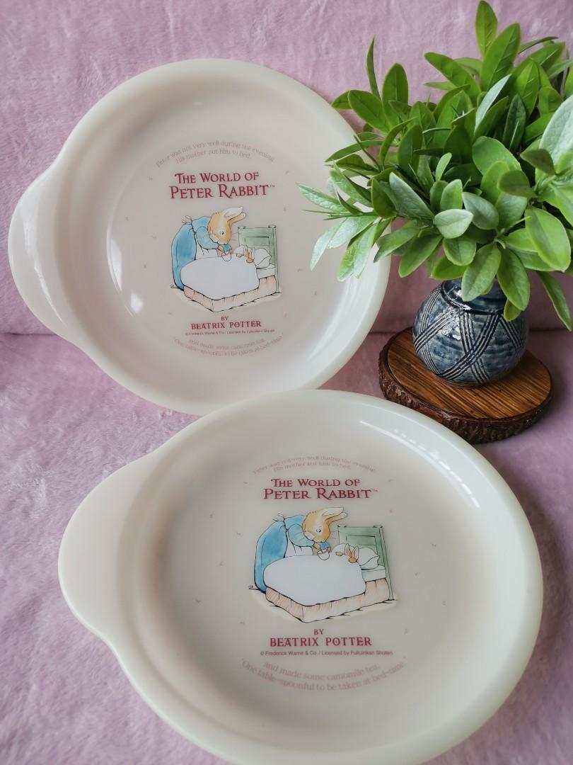 Peter Rabbit Plastic Plates, Furniture & Home Living, Kitchenware ...