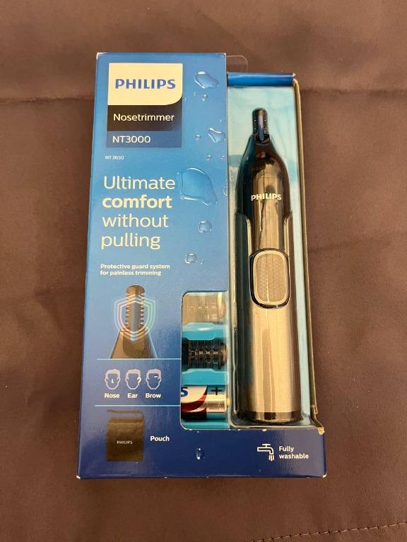 Philips Nose Hair Trimmer, Series 3000, NT3650, TV & Home Appliances,  Electrical, Adaptors & Sockets on Carousell