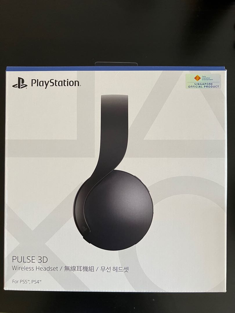 PlayStation Pulse 3D wireless headset Black (For PS5, PS4), Audio