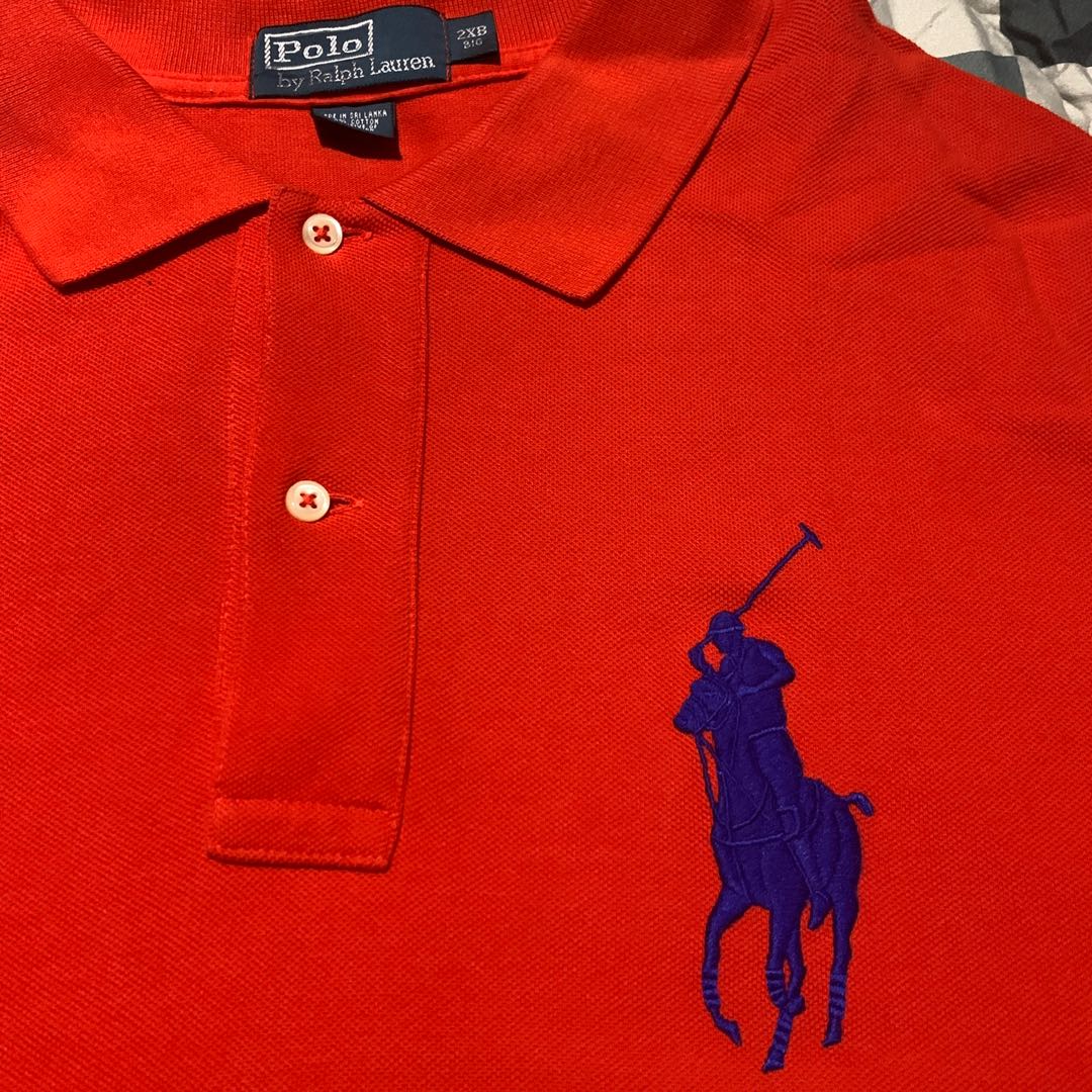 Polo Ralph Lauren big logo, Men's Fashion, Tops & Sets, Tshirts & Polo ...