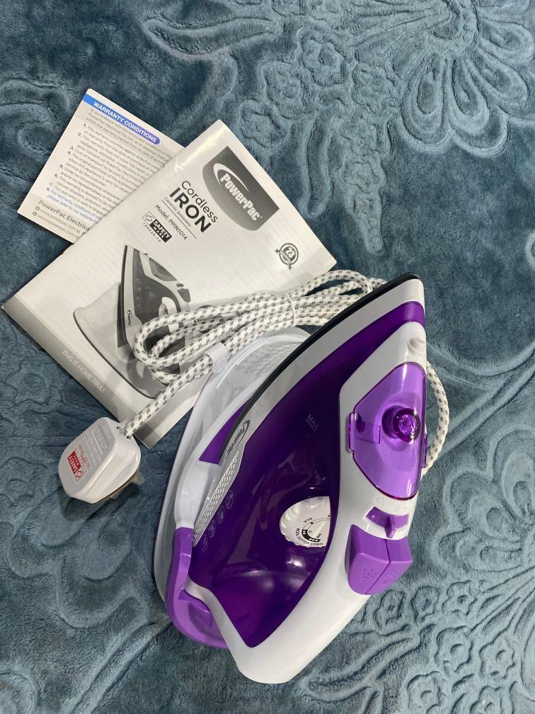 powerpac cordless iron