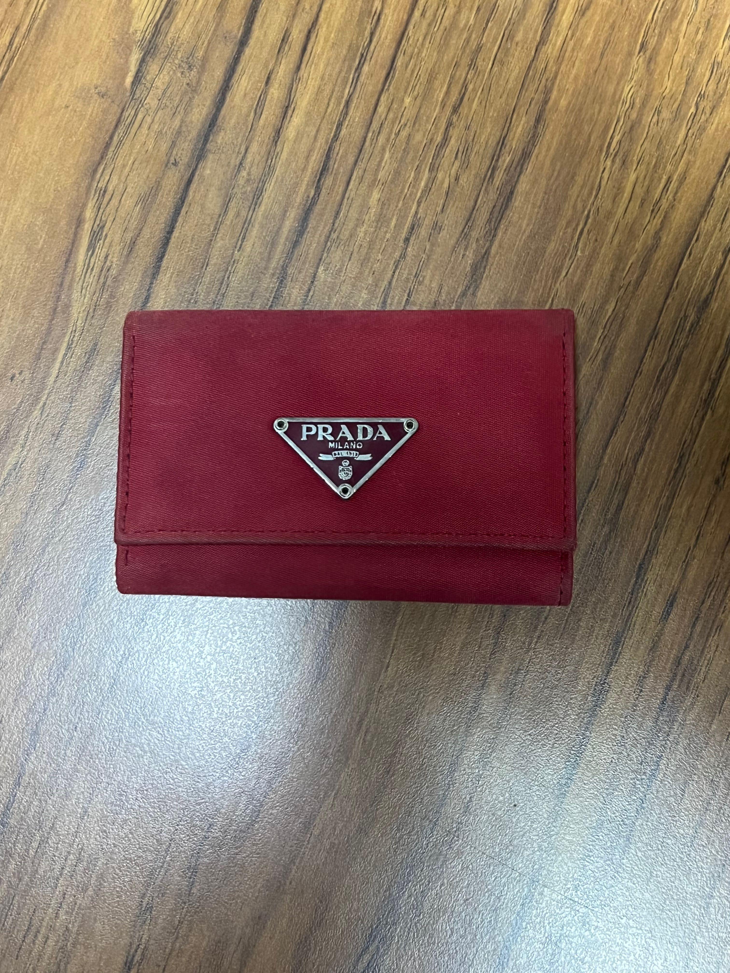 Prada Nylon Key Holder (Category: Luxury Bags & Wallets) located in Quezon City. Submitted by rnbhits (Listing ID 1172082798, Image 1). Description: Prada Nylon Key Holder In good condition.