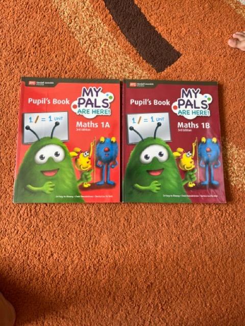 Preloved Grade 1 Singapore Math My Pals are here, Hobbies & Toys, Books ...