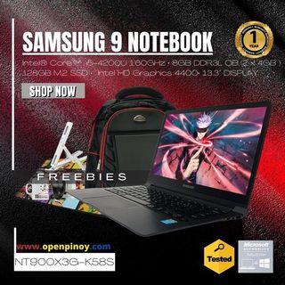 Preowned Laptop SAMSUNG 9 NOTEBOOK NT900X3G-K58S Intel Core i5-4200 1.60GHz with Windows 10