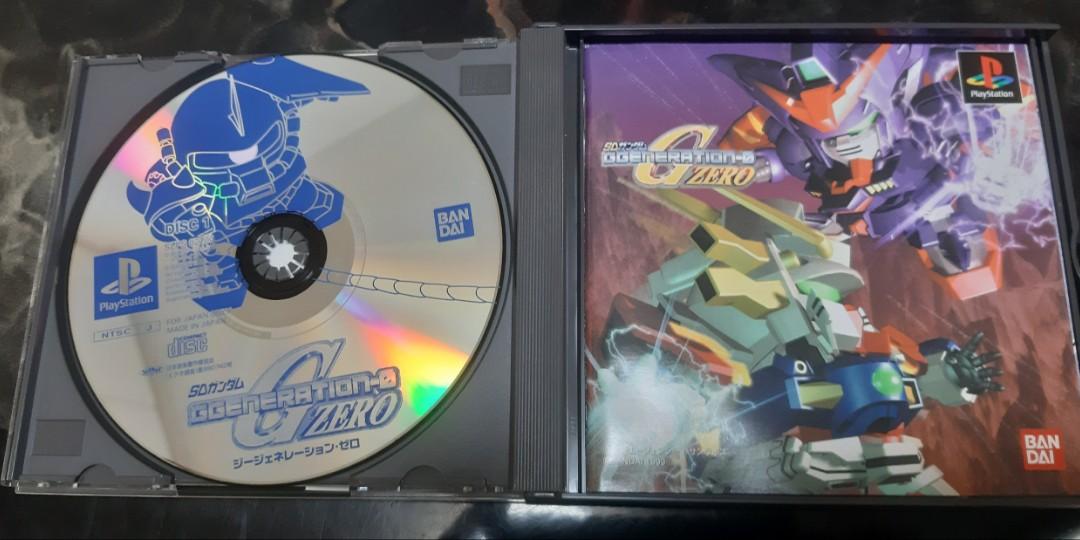 絕版珍藏PS game] PS SD gundam g generation-F (Limited Edition