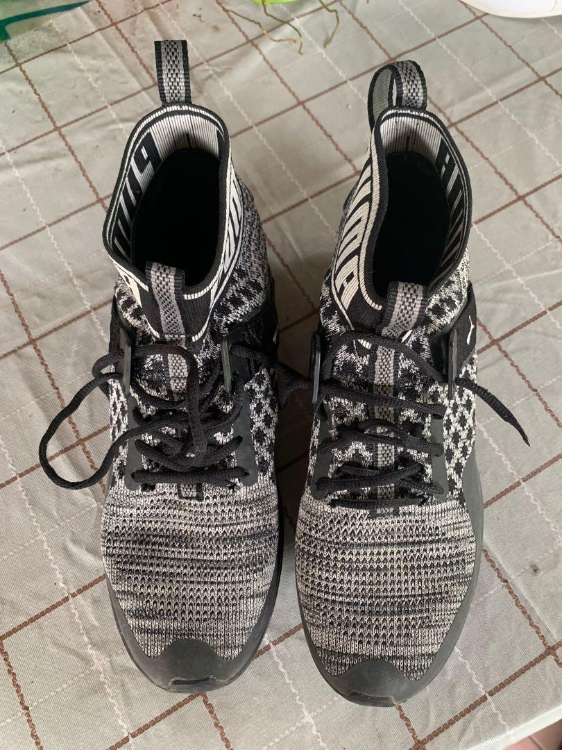 Puma ignite evoknit silver kids new arrivals