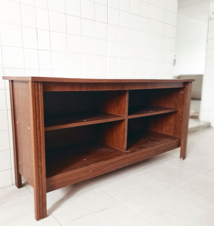 Quality Wood Bookcase & TV Console, Furniture & Home Living, Furniture