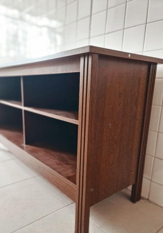 Quality Wood Bookcase & TV Console, Furniture & Home Living, Furniture