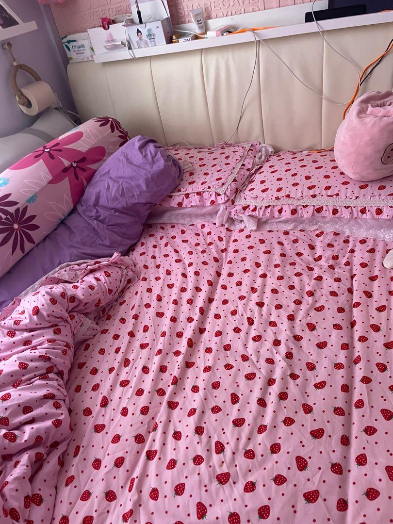 Queen Bed Frame with Storage, Furniture & Home Living, Furniture, Bed