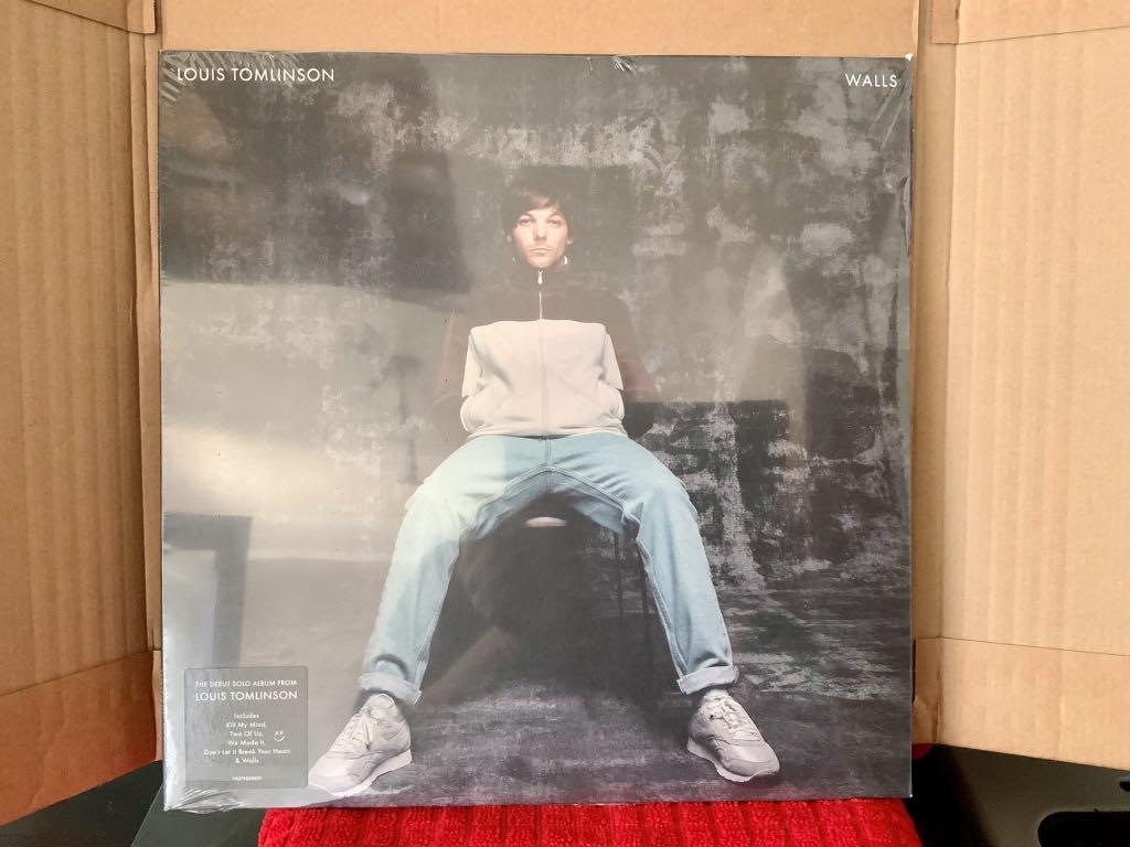 🪩RARE: Walls Red Vinyl - Louis Tomlinson LT1 Sealed and On Hand!, Hobbies  & Toys, Memorabilia & Collectibles, Fan Merchandise on Carousell