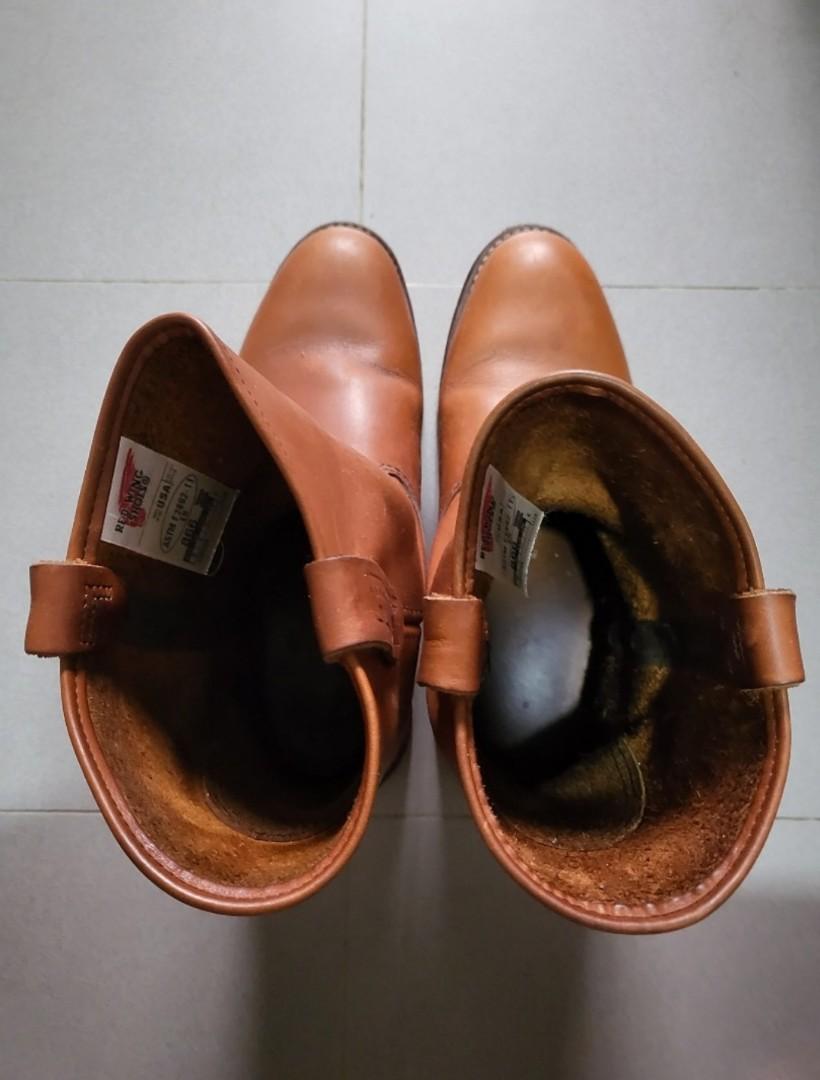 Red wing boots white sole hot sale