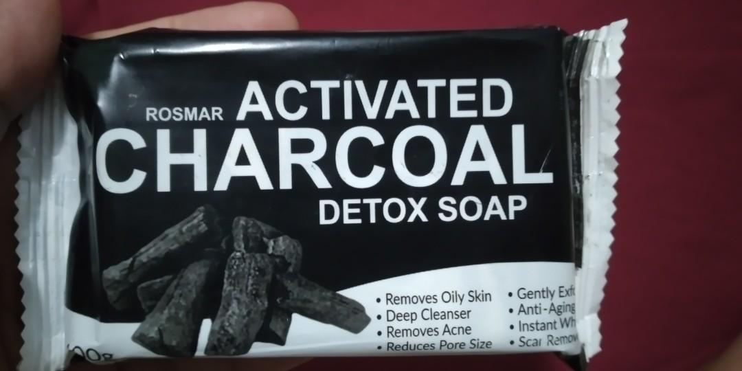 Rosmar Activated Charcoal Detox Soap ????, Beauty  Personal Care, Bath   Body, Bath on Carousell
