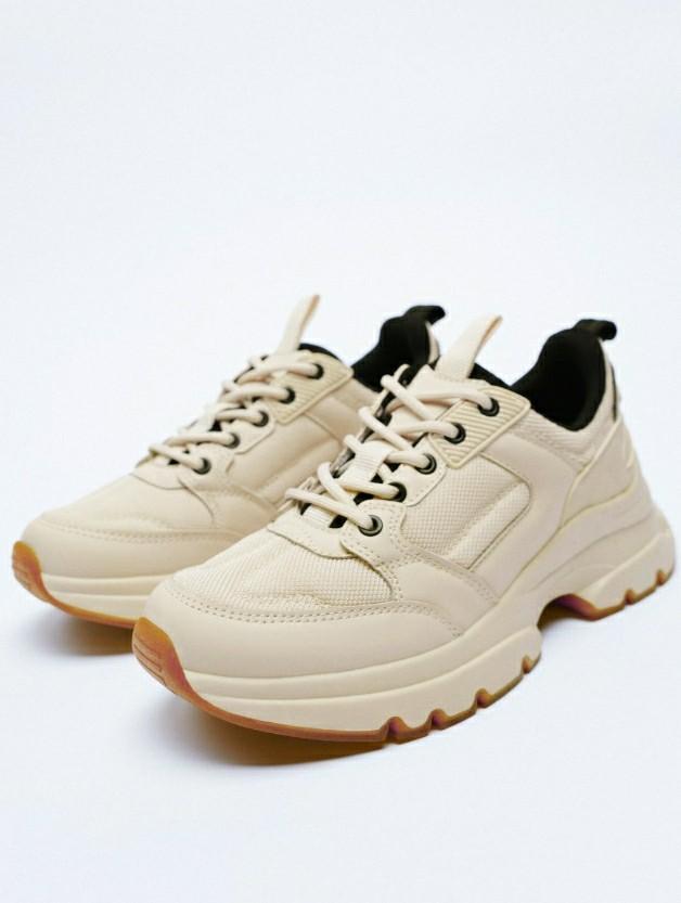Authentic ZARA Chunky Sole Trainers