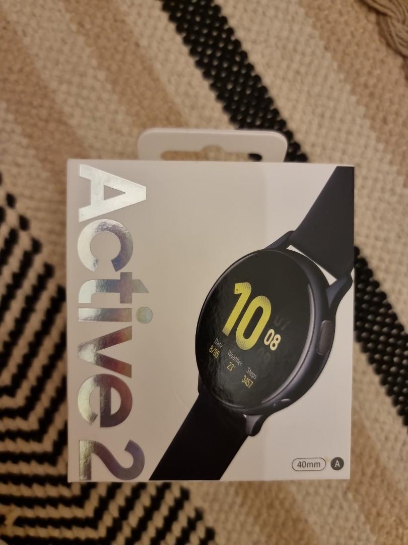 Samsung Active 2 40mm Aqua Black Mobile Phones Gadgets Wearables Smart Watches On Carousell