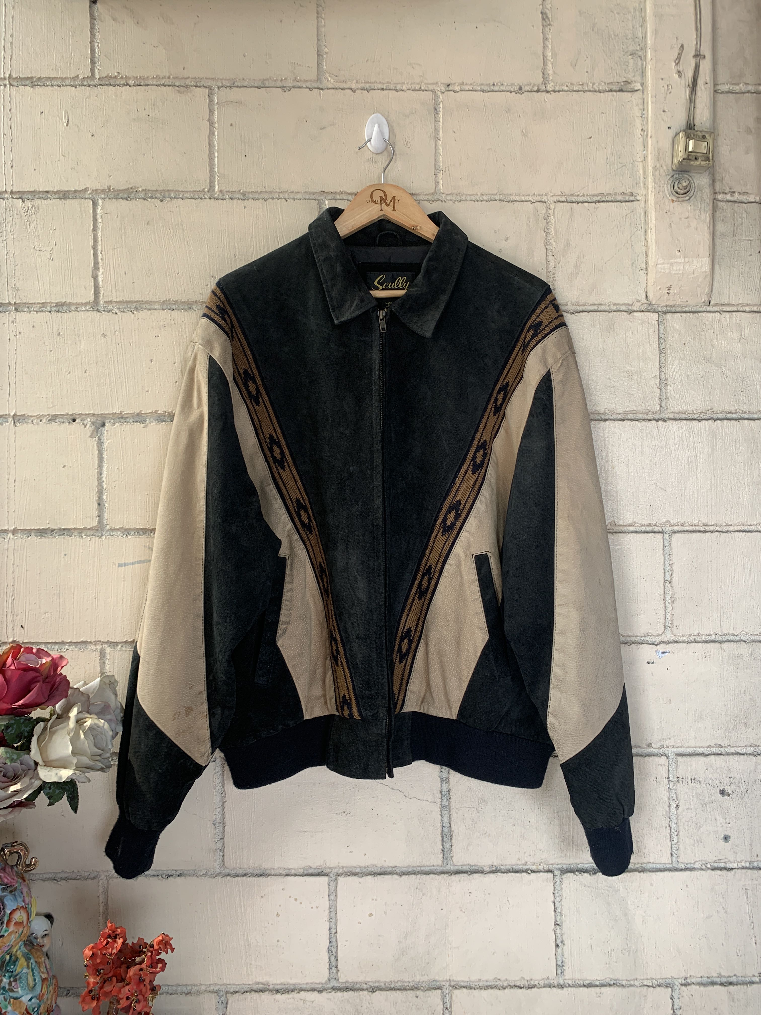 Vintage scully sales leather jacket