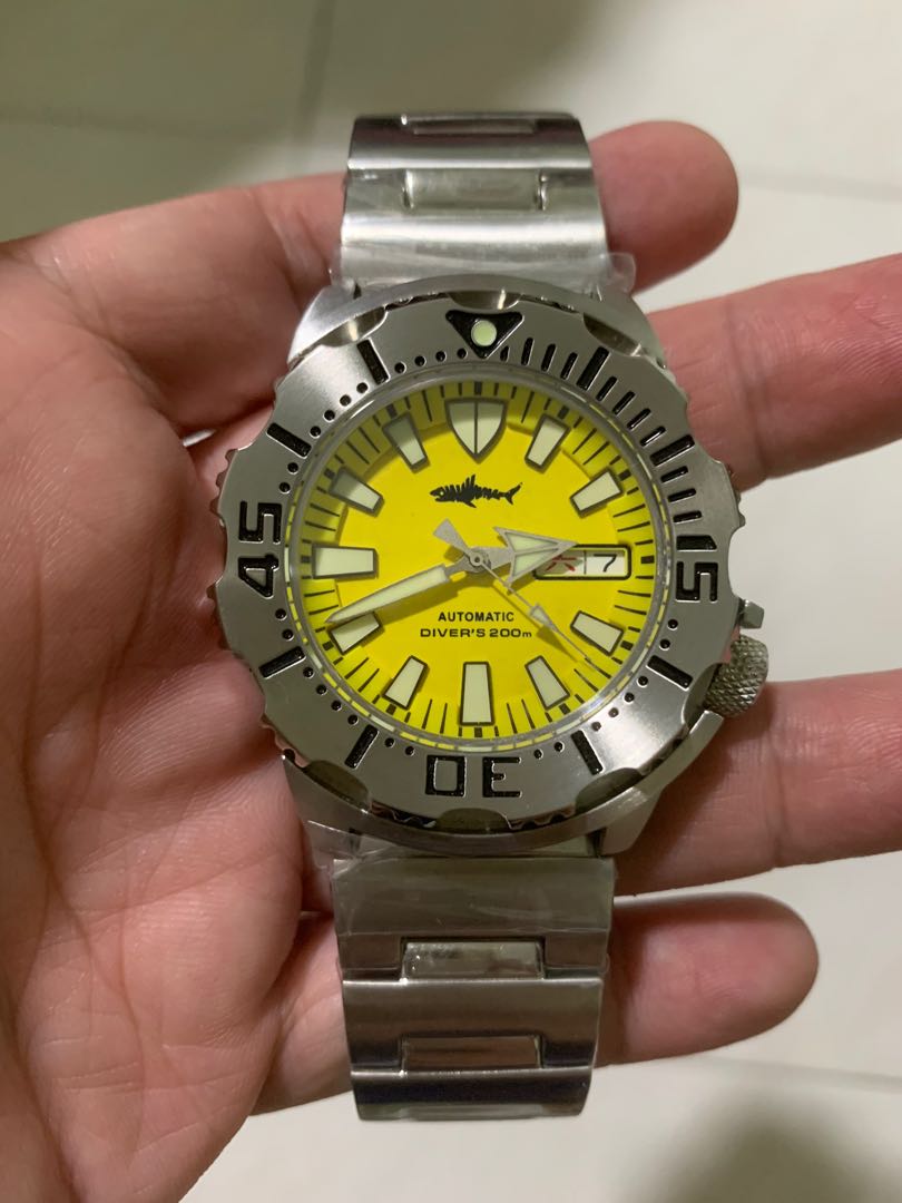 Seiko monster homage, Men's Fashion, Watches & Accessories, Watches on  Carousell