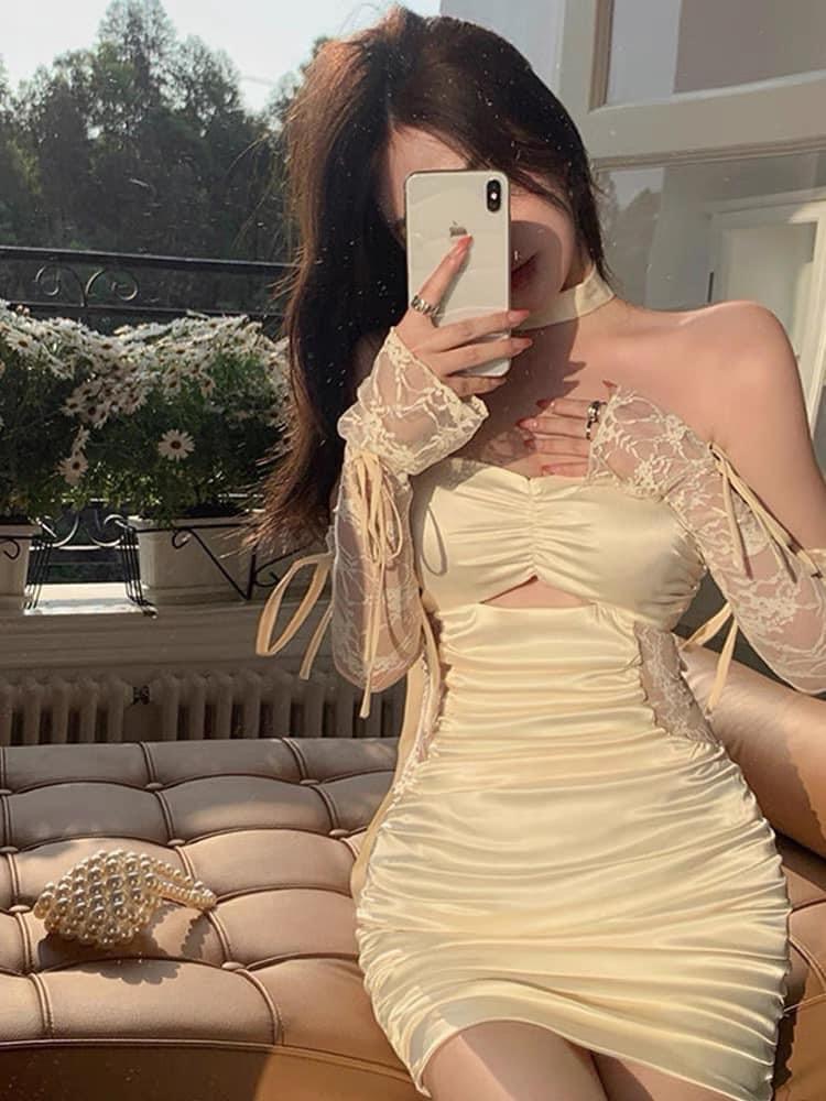 Sexy Lace Tube Dress Women s Fashion Muslimah Fashion Dresses