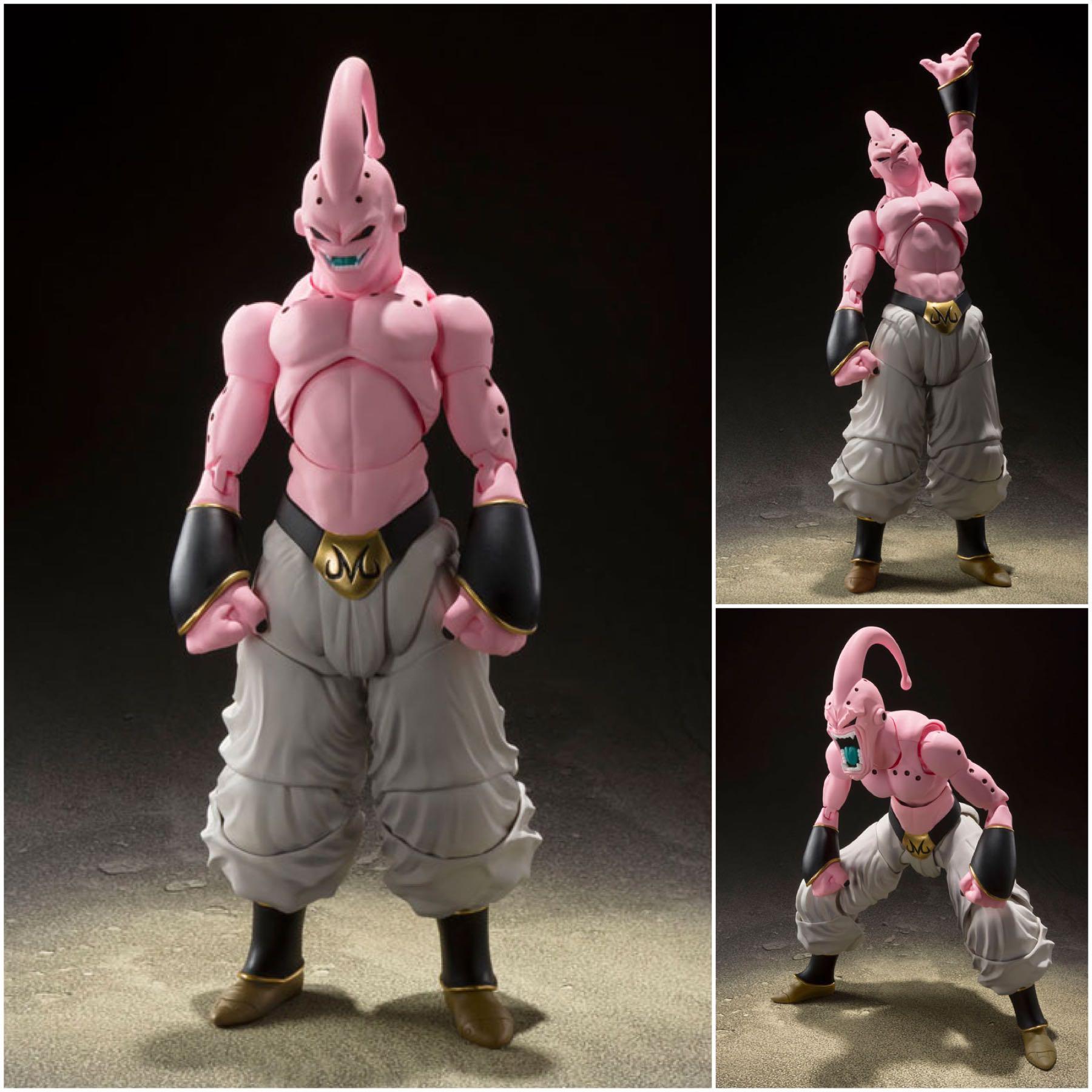 Bandai S.H.Figuarts Majin Buu Evil Buu – Dragon Ball Z Action Figure, New, ABS/PVC