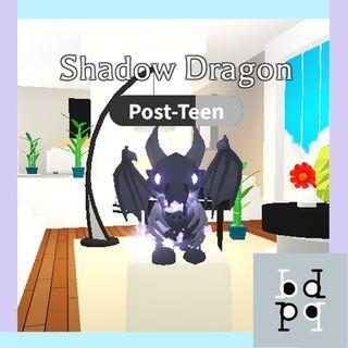 Shadow Dragon Adopt Me Legendary Pet