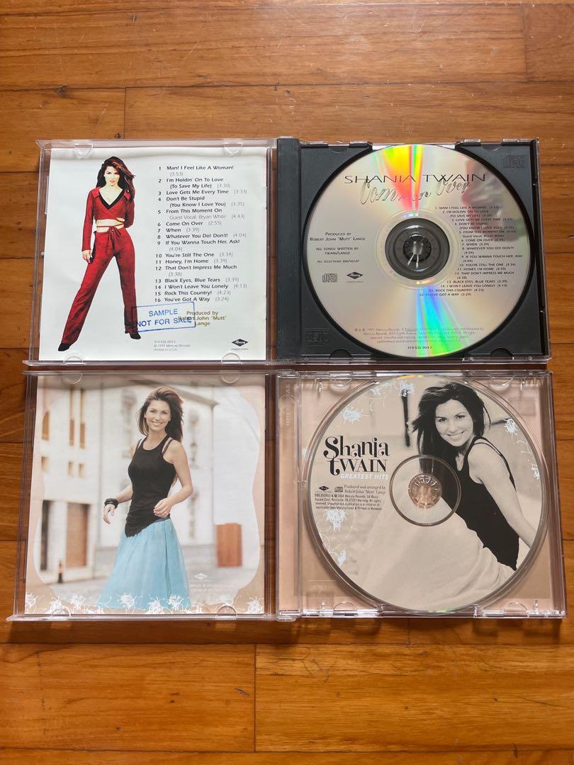 Shania Twain Greatest Hits/Come On Over CD, Hobbies & Toys, Music ...