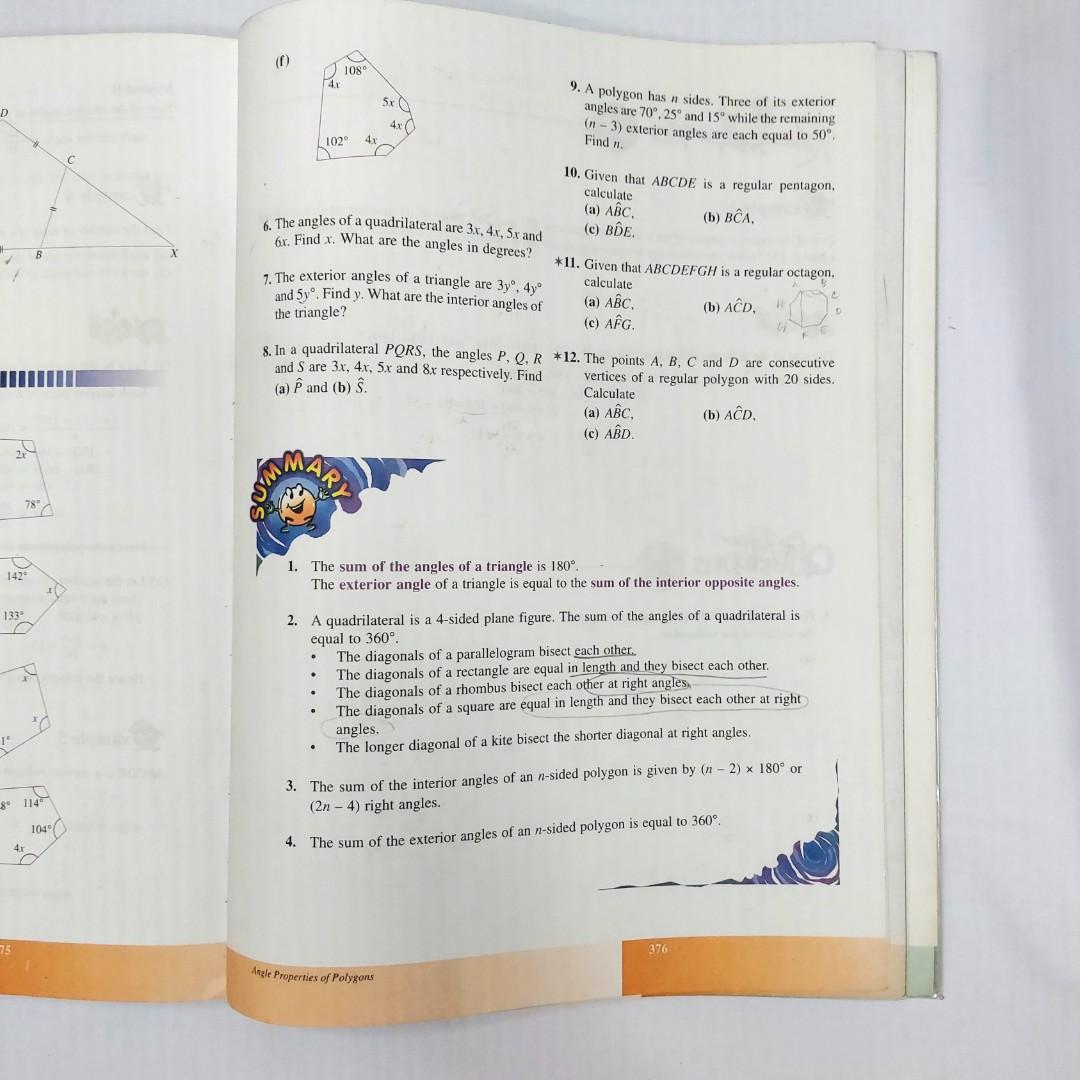 Shinglee New Syllabus Mathematics 1 6th Edition Hobbies Toys Shinglee New Syllabus Mathematics 1 6th Edition Hobbies Toys