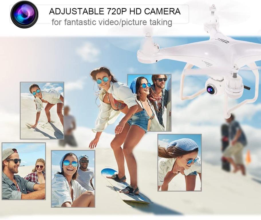 Sjrc s20w double gps dynamic follow wifi fpv with 1080p wide angle camera rc drone quadcopter 2025