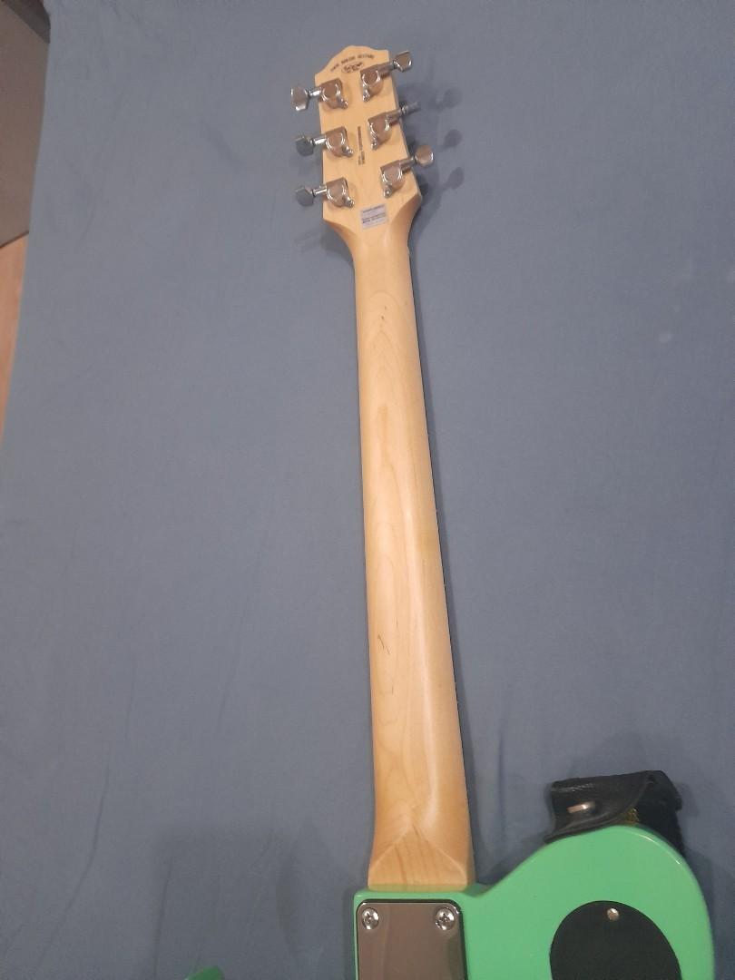 Sqoe CE 19 Limited Green Electric Guitar Hobbies Toys Music