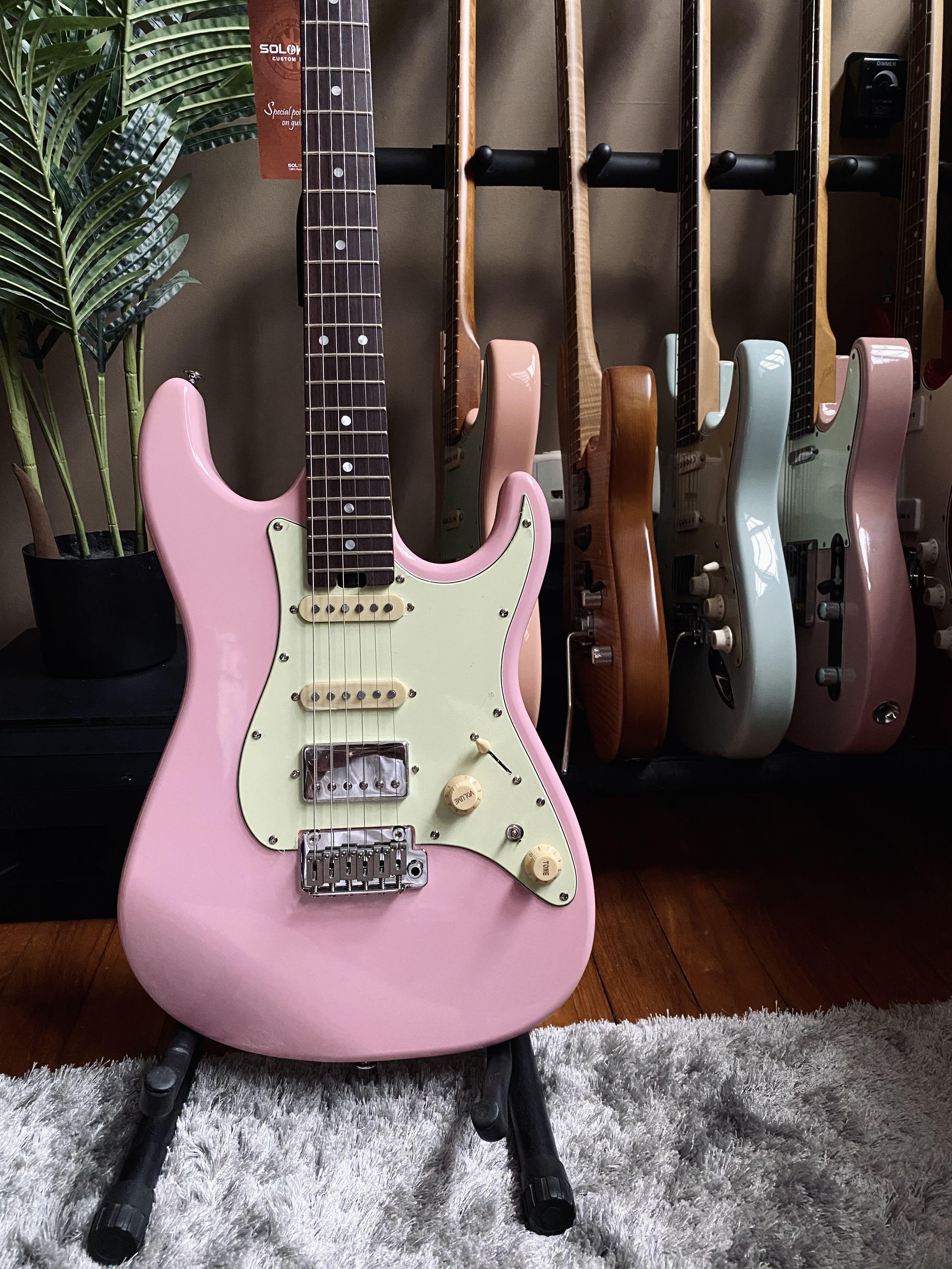 Suhr mateus asato pink hot sale