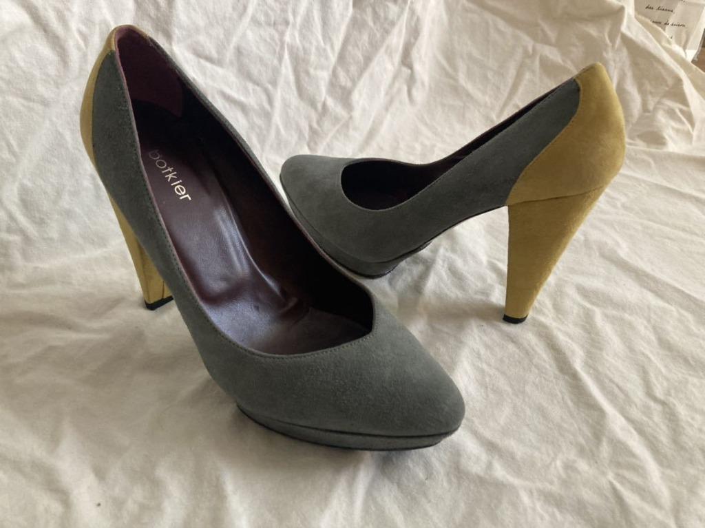 Chunky 2025 yellow heels