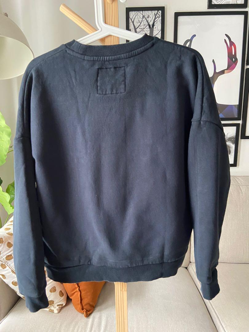 Superdry Raven Paneled Crew Sweatshirt Women s Fashion Tops