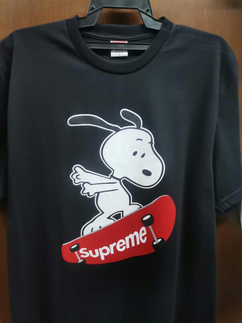 Supreme snoopy sale t shirt price