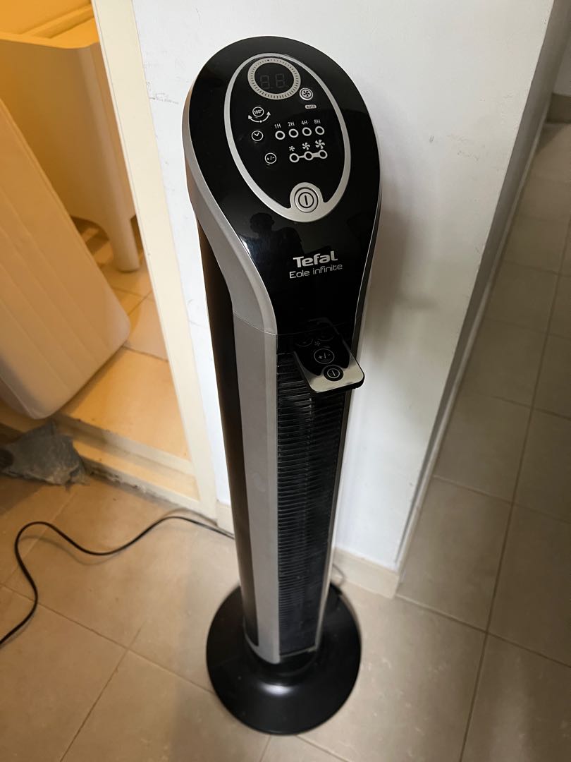 Tefal eole infinite tower fan, Furniture & Home Living, Lighting & Fans ...