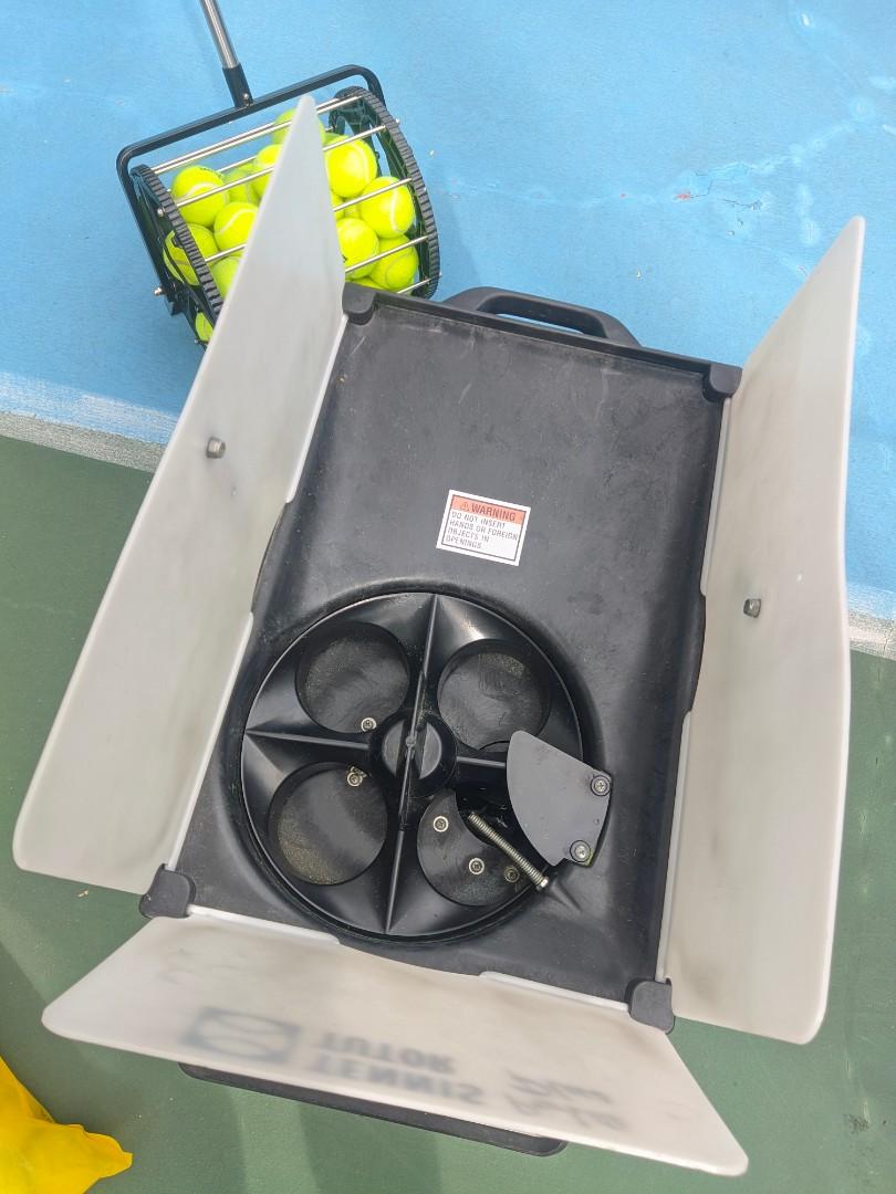 Tennis Ball Machine (with Topspin, Flat, Speed, Height, Oscillation