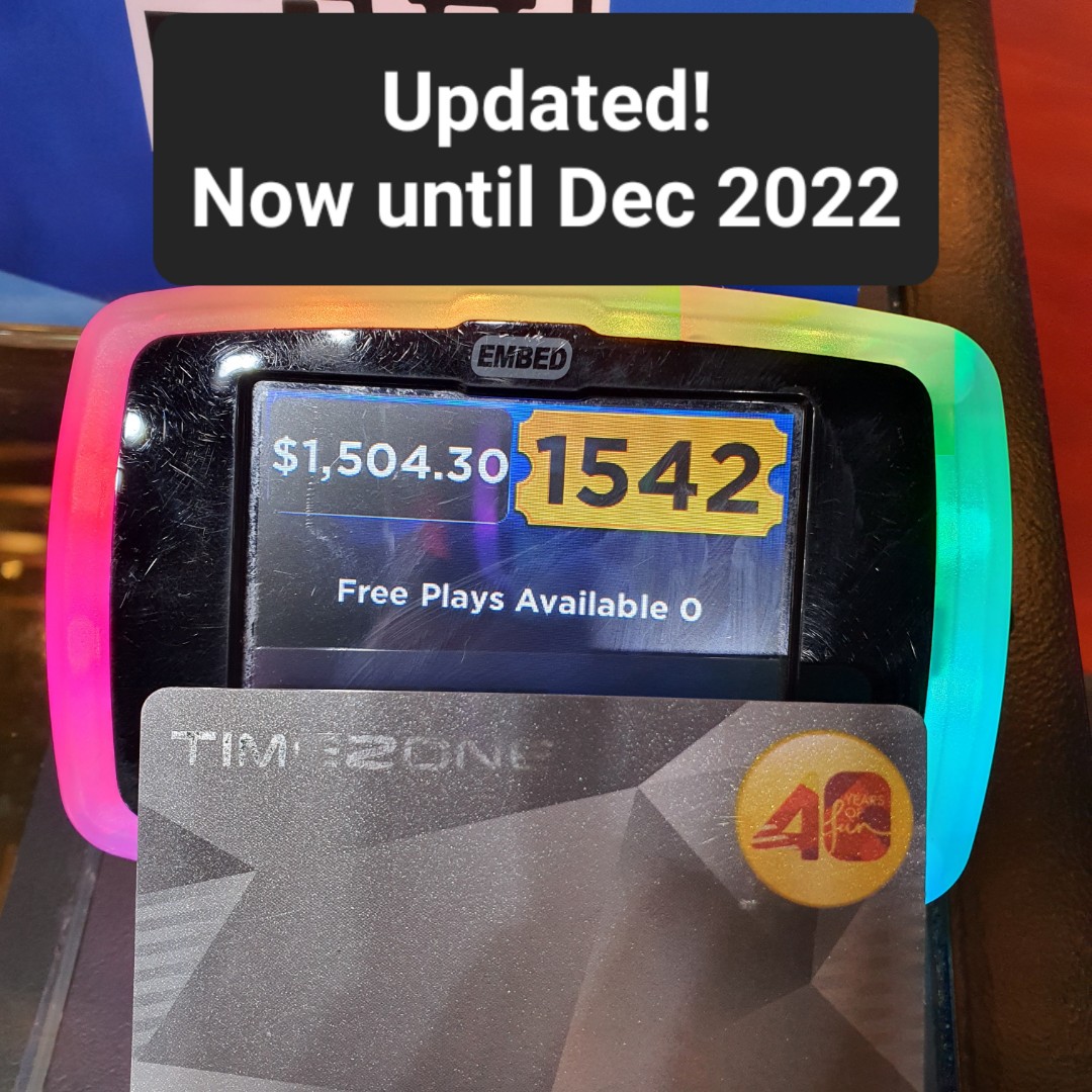 Timezone Platinum Card w/ Balance Credit & eTickets, Everything Else