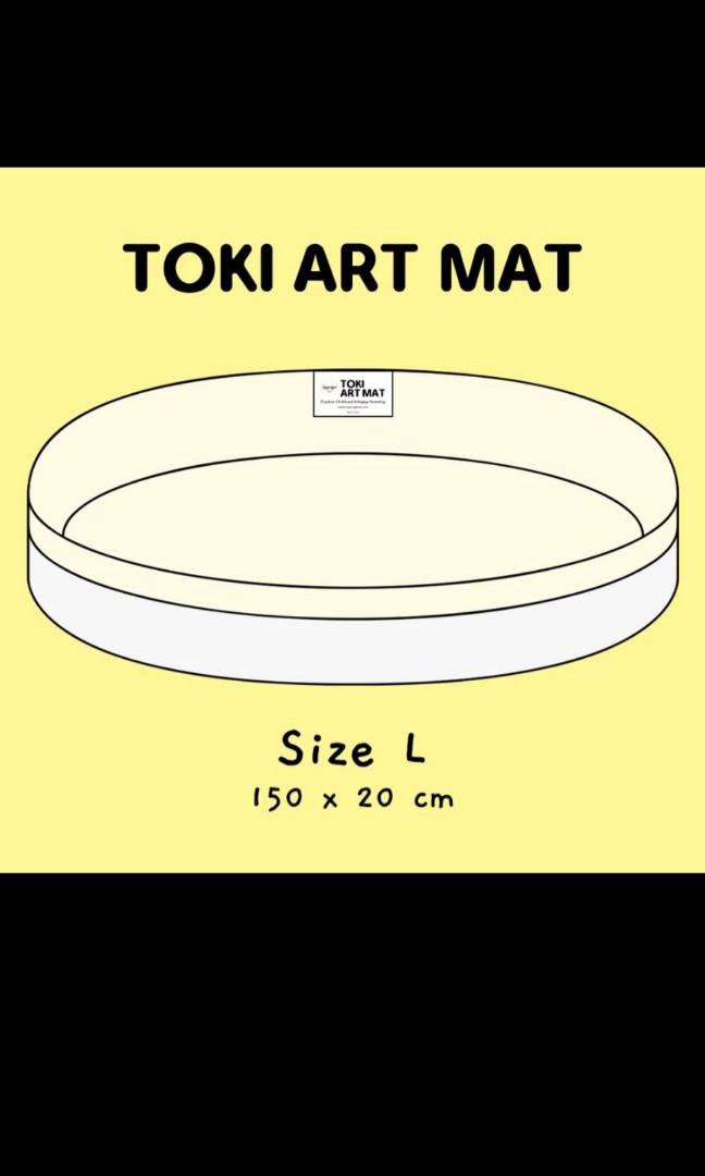 Toki Doki Art Play Mat Waterproof, Babies & Kids, Infant Playtime on