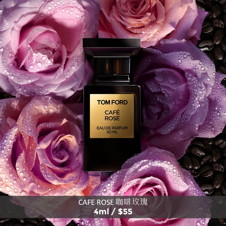 Tom Ford 迷你香水#CAFE ROSE 咖啡玫瑰4ml 💰$55, 美容＆化妝品, 健康