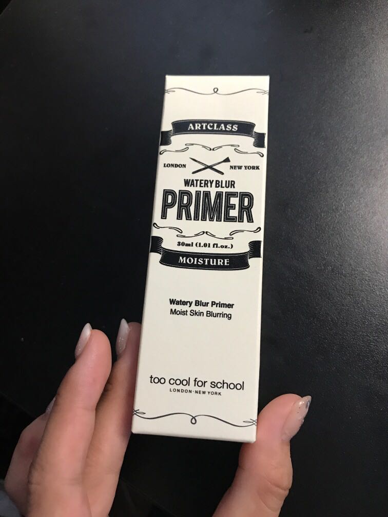 Too Cool For School Watery Blur Primer Moisture, Beauty & Personal Care