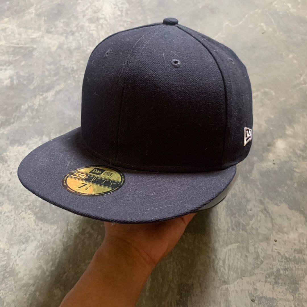 topi new era fitted blank cap, Fesyen 
