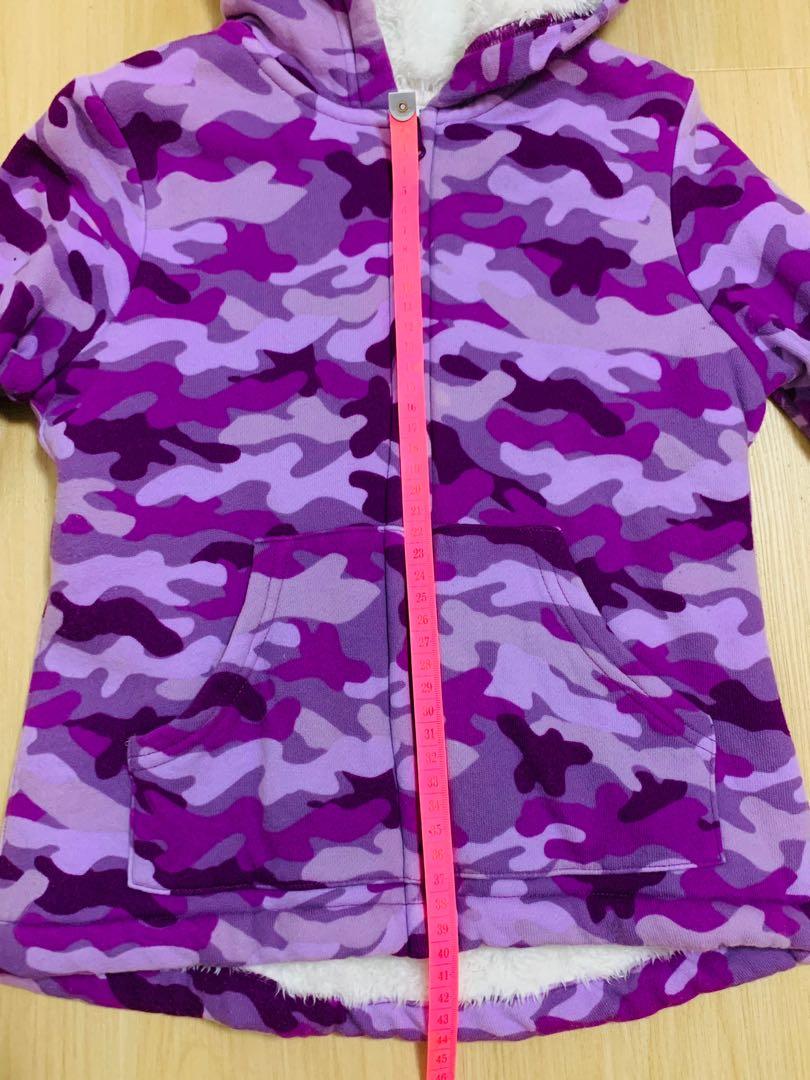 Girls camo coat hotsell