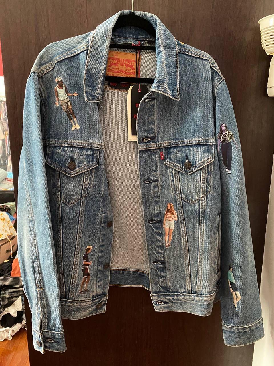 Unisex Levis x Stranger Things Denim Jacket, Men's Fashion, Coats, Jackets  and Outerwear on Carousell
