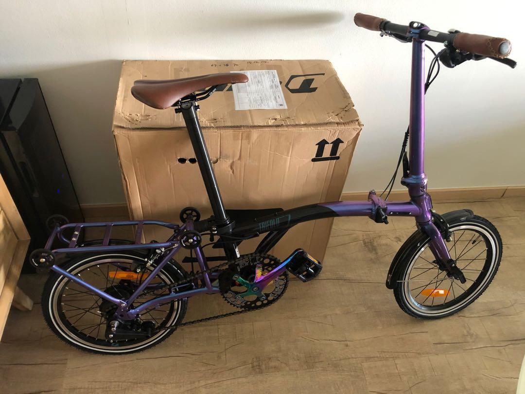 United trifold 7s bike, Sports Equipment, Bicycles & Parts, Bicycles on Carousell