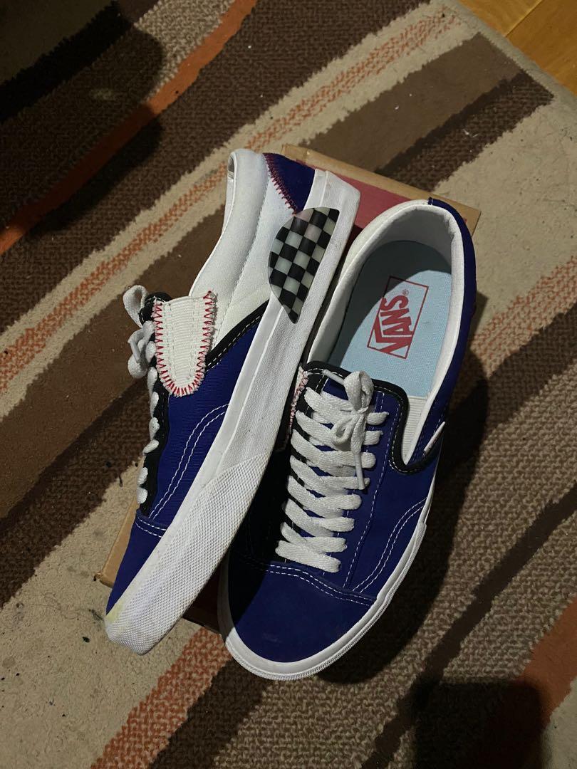 vans slip on cap lx pony